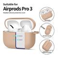 Airpods Pro 3 Tech-Protect Silikone krog etui - Caffè Latte