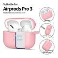 Airpods Pro 3 Tech-Protect Silikone krog etui - Støvet pink