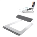 Aluminium Alloy Universelt Laptop Stativ - 11"-15" - Sølv