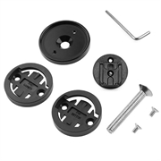 Top Cap Mount i aluminiumslegering GPS-monteringsbeslag til Garmin Edge