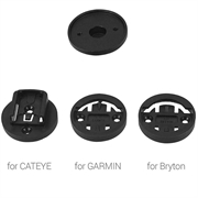 Top Cap Mount i aluminiumslegering GPS-monteringsbeslag til Garmin Edge