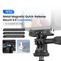 aMagisn TF31 Quick Release-holder 2.0 til Insta360 GO Ultra - Sort