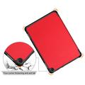 Amazon Fire HD 8 (2020)/8 Plus (2022) Tri-Fold Series Smart Folio Cover - Rød