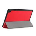 Amazon Fire HD 8 (2020)/8 Plus (2022) Tri-Fold Series Smart Folio Cover - Rød