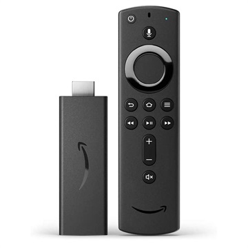 Amazon Fire TV Stick 2021 med Alexa Voice Remote - Sort