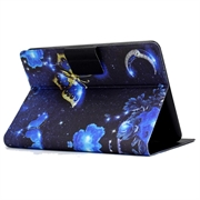 Amazon Kindle Paperwhite (2024) Smart Folio Taske - Blå Sommerfugl