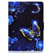 Amazon Kindle Paperwhite (2024) Smart Folio Taske - Blå Sommerfugl