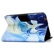 Amazon Kindle Paperwhite (2024) Smart Folio Taske - Blå Marmor