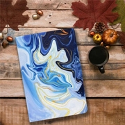 Amazon Kindle Paperwhite (2024) Smart Folio Taske - Blå Marmor