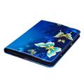 Amazon Kindle Paperwhite 3/2 (2015) Wonder Series Folio Cover - Blå Sommerfugle