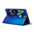 Amazon Kindle Paperwhite 3/2 (2015) Wonder Series Folio Cover - Blå Sommerfugle