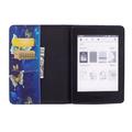 Amazon Kindle Paperwhite 3/2 (2015) Wonder Series Folio Cover - Blå Sommerfugle