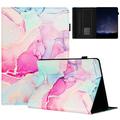 Amazon Kindle Paperwhite 4/3/2 Folio-etui med marmormønster - Pink
