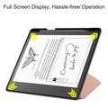 Amazon Kindle Scribe Origami Stand Folio Cover - Rødguld