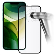 iPhone 13 Pro Max/14 Plus Amorus Full Coverage Skærmbeskyttelse Hærdet Glas - 9H - Sort Kant