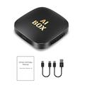 Android 13 CarPlay/Android Auto AI Box med Mirror Link, AirPlay - Sort