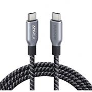 Anker 13-i-1 multifunktionel hub - 2x USB-C, 3x USB-A, 100W Power Delivery - grå