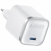 Anker Nano 45W GaN USB-C-vægoplader - hvid
