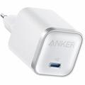 Anker Nano 45W GaN USB-C-vægoplader med USB-C-kabel - hvid