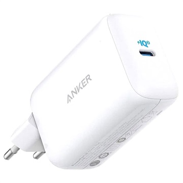 Anker PowerPort III Pod 65W USB-C Oplader - EU/UK/US - Hvid