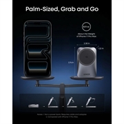 Anker Prime MagGo 3-i-1 trådløs oplader - 25W - sort
