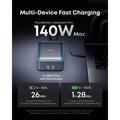 Anker Prime TB5 14-i-1 Thunderbolt 5-dockingstation/hub - 140W, 120 Gbps, 8K - grå