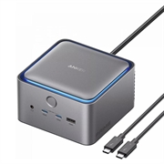 Anker Prime TB5 14-i-1 Thunderbolt 5-dockingstation/hub - 140W, 120 Gbps, 8K - grå