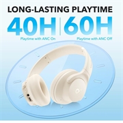 Anker SoundCore Q20i Hybrid Aktive støjreducerende hovedtelefoner - Hvid