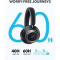 Anker Soundcore Space One Pro foldbare trådløse over-ear-hovedtelefoner - Sort