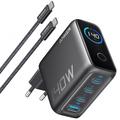 Anker Zolo 140W GaN Desktop-oplader med USB-C-kabel