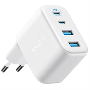 Anker Zolo 50W vægoplader - 2x USB-C, 2x USB-A - hvid