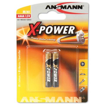 Ansmann X-Power AAAA Batteri 1510-0005 - 1.5V - 1x2