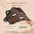 Anti-aging hudplejemaske med digital styring - sort