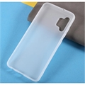 Samsung Galaxy A32 (4G) Anti-Fingeraftryk Mat TPU Cover - Gennemsigtig