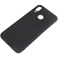 Anti-Fingeraftryk Mat Huawei P20 Lite TPU Cover - Sort