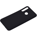 Anti-Fingeraftryk Mat Huawei P30 Lite TPU Cover - Sort