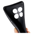 Anti-Fingeraftryk Mat OnePlus 10 Pro TPU Cover - Sort