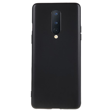Anti-Fingeraftryk Mat OnePlus 8 TPU Cover - Sort
