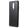 Anti-Fingeraftryk Mat OnePlus 8 TPU Cover - Sort