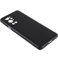 Anti-Fingeraftryk Mat OnePlus 9 Pro TPU Cover - Sort
