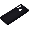 Anti-Fingeraftryk Mat Samsung Galaxy A20e TPU Cover - Sort