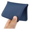 Anti-Fingeraftryk Mat Samsung Galaxy A33 5G TPU Cover - Blå