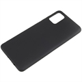 Anti-Fingeraftryk Mat Samsung Galaxy A51 TPU Cover - Sort