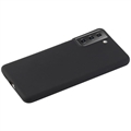 Anti-Fingeraftryk Mat Samsung Galaxy S21+ 5G TPU Cover - Sort