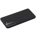 Anti-Fingeraftryk Mat Samsung Galaxy S21+ 5G TPU Cover - Sort