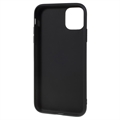 Anti-Fingeraftryk Mat iPhone 11 Pro TPU Cover - Sort
