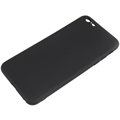 Anti-Fingeraftryk Mat iPhone 6 Plus/6S Plus TPU Cover - Sort