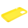 Anti-Fingeraftryk Mat iPhone 13 Mini TPU Cover - Gul