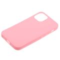 Anti-Fingeraftryk Mat iPhone 14 TPU Cover - Pink
