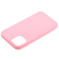 Anti-Fingeraftryk Mat iPhone 14 TPU Cover - Pink